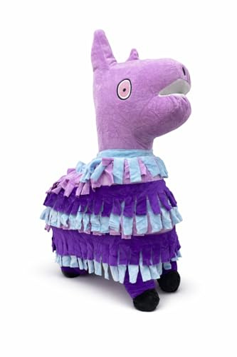 Generisch Kuscheltier Lama 60 cm – Großes buntes Plüschtier weich, Stofftier Lama zum Kuscheln – Geschenk für Kinder