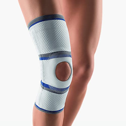 Bort Kniebandage mit Patella-Aussparung XXXL plus silber