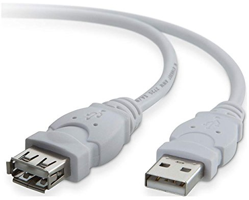 Belkin F3U153CP1.8MWHT Extension Cable – 4 Pin Usb Type A (M) – 4 Pin Usb Type A (F) 1.8 m White
