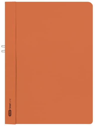 Elba Klemmhefter A4, Smart Line, ohne Vorderdeckel, Karton, orange, 50 Stück