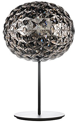 Kartell Planet, Lampe de Table avec Structure En Métal, Fumè, avec Variateur de Lumière
