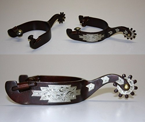 EE Tack Westernsporen braun mit Silber
