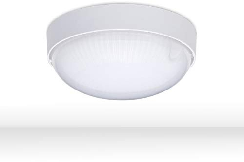 Oktaplex LED Kellerleuchte BASE Mini 230V 9W IP65 Rund Weiß Deckenleuchte