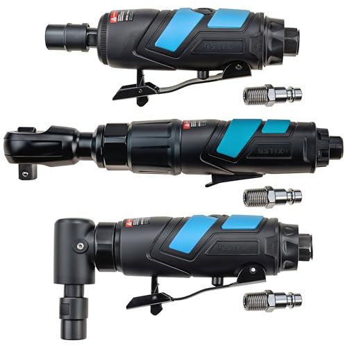 STIX Druckluft Werkzeug Satz Stabschleifer Schleifer Winkelschleifer Druckluftknarre