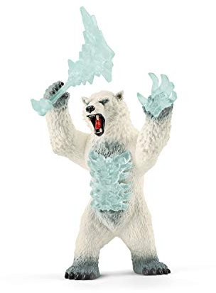 Schleich Blizzard Bär mit Waffe (Eldrador Mehrfarbig