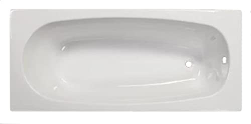 Sanotechnik Vasca da Bagno Linea 150/160/170, 150 x 70 x 43 cm, in Acrilico, ergonomica, Colore Bianco