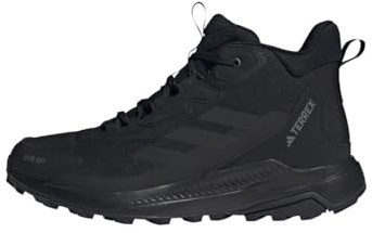adidas Men's Terrex Anylander Mid RAIN.RDY Hiking Shoes, Core Black/Core Black/Grey Four, 10 UK
