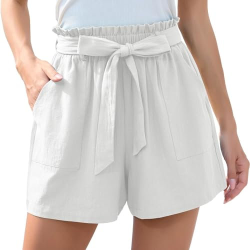 HOOUDO Sale Angebote Sale Angebote Stretch-Shorts Damen Damen Sommer Shorts Shorts Damen Knielang Weit Kurze Safari Hose Damen Pole Dance Shorts Kurze Hosen Damen Sale Angebote Bestellung