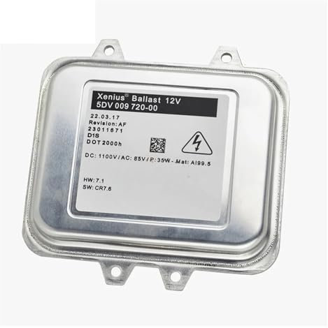NATWEE Steuergerät Scheinwerfer Kompatibel Mit Opel Für Astra J Für Insignia D1S HID-Xenon-Scheinwerfer-Vorschaltgerät Computer-Lichtsteuerung 5DV009720-00 5DV 009 720 00 1232335