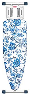 SHOUKAII Tabla de Planchar Profesional Tabla de Planchar Plegable for el hogar, Durable y Estable Altura Ajustable 79-90cm Estante de Planchar Tabla de Planchar Ajustable(E)
