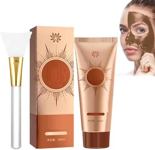 2025 Neu Aufhellende und Fleckenentfernende Gesichtsmaske, Herbal Spots Peel-Off-Gesichtsmaske, Anti-Falten-Peel-Off-Gesichtsmaske, Aufhellende und Verjüngende Sommersprossenmaske (1PCS)