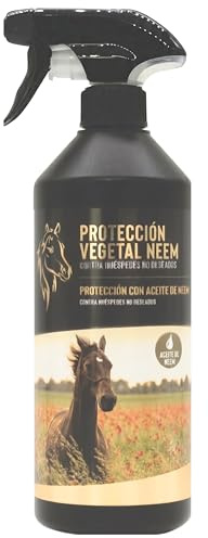 Olio di Neem per Cavalli 750 ml - Repellente Insetti Spray Protezione Vegetale Contro Mosche, Zecche, Zanzare e Tafani Neem Oil Naturale Senza Risciacquo, Uso Frequente