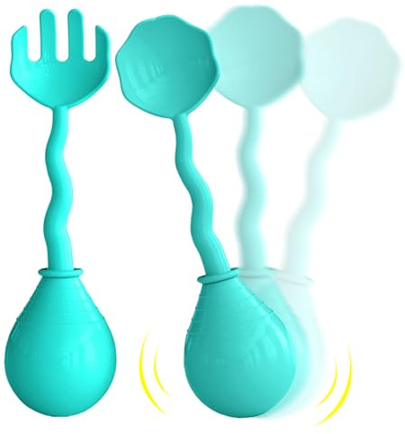 Cuillères pour - Ustensiles ergonomiques pour | Couverts isolés pour bébé pour l'école, le restaurant, le camping, la cuisine, le salon