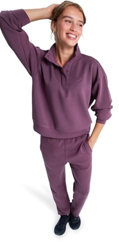 Roxy Rise & Vibe Sweets - Pantalón Deportivo - Mujer - Rojo.