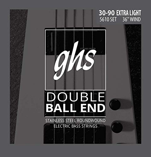 GHS Double Ball 5610 extra light - Set di corde per basso elettrico