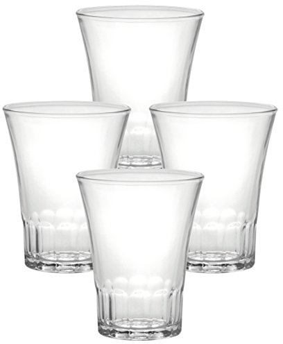 DURALEX Bicchiere Amalfi, in Vetro, Conf. 4Pz. Cl.21 Acqua