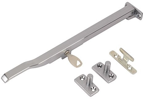 Jedo Lockable Casement Stay Satin Chrome 255mm