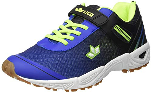 Lico Barney Vs, Scarpe da ginnastica Unisex - Bambini e ragazzi, Blu Blau Schwarz Lemon Blau Schwarz Lemon, 39 EU