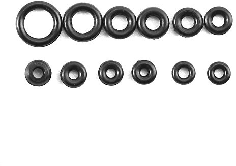 Yosoo 1,4-2,8 mm 12 Storlekar Tätning O-ring Gummi Ersättning Sortiment Klockor Packningar Crown Vattentät