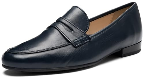 ARA Damen Kent Loafer, Blau, 38 EU / Herstellergröße 5