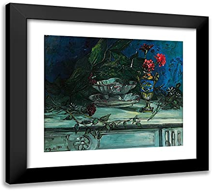 ArtDirect Gruber, Francis 22x20 Black Modern Framed Art Print Titled: Still Life with Sauciere