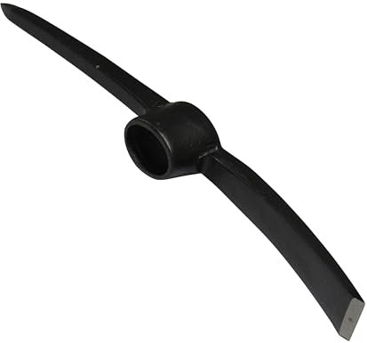 Heavy Duty Mattock Pick Head (5.5LB 7LB With ot Without Handle Replacement Steel Garden Digging Tool Concrete) (7LB (3.2KG))