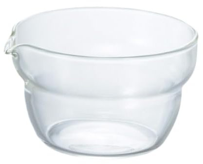 Bol à Matcha En Verre, Bol de Sauce En Verre Du Matcha Avec Bouchon de Bouchette à Chaleur Bol à Mélanger pour à Mélange de Cuisson Au Lait, Bols à Collation Transparente avec Bec Verseur, 200ml