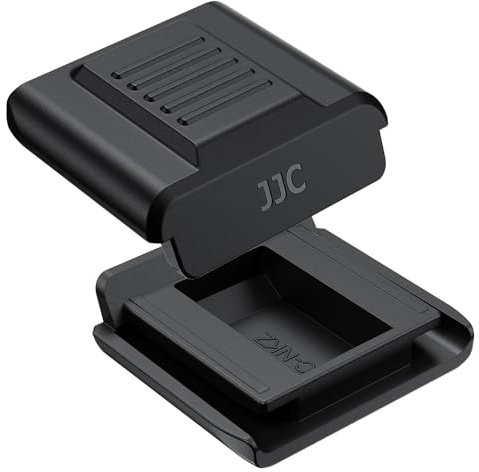 (2 Pack) JJC Full-Coverage Hot Shoe Cover for Selected Nikon Z8 Z7 Z5 Z5II Z50 Z50II Zf Zfc D7000 D800 (Fit for Nikon Hot Shoe Metal Edges)