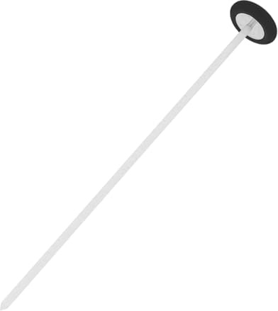 Cabilock Martello Diagnostico Medico Rotondo in Plastica, Martello Per Riflessi Neurologici Portatile Multiuso Per Test Clinici e Formazione Professionale