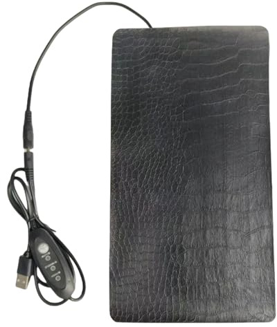 Heating Pad for Reptiles | 3 Temp Settings Terrarium Heater Mat,Lizard Heating Pad,for Lizard Frogs Snake Hermit Crab Small Animals Spider Leopard Gecko