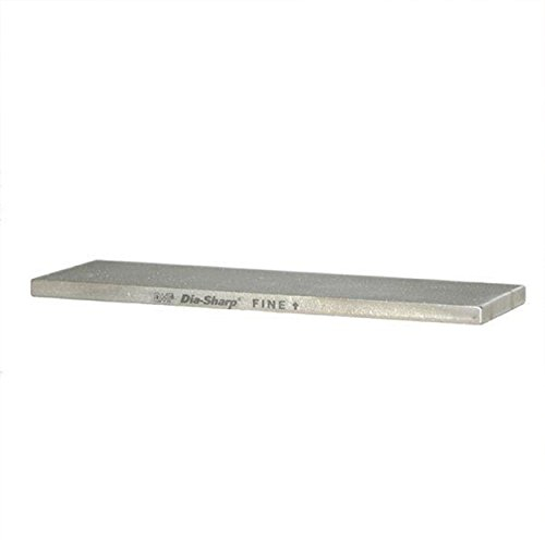DMT D6FC 6-Inch Dia-Sharp Double Sided Fine/Coarse Bench Stone - Grey