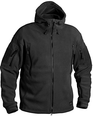 Helikon Patriot Fleecejacke Oliv, Schwarz, M