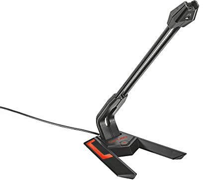 Trust Gaming GXT 210 Gaming USB Microphone - Noir/Rouge