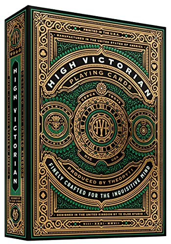 SOLOMAGIA High Victorian Playing Cards by Theory11 - Kartenspiel - Zaubertricks und Props