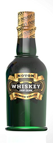 3 x Novon - Whiskey Cream Cologne - MALT - 400ml - Aftershave Cream Cologne - Creme nach der Rasur