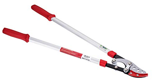 LINZI Troncarami Anvil 820mm con Capacità di Taglio 50mm, Lame in Acciaio SK-5, Design a Leva, Forbici Manuali da Potatura Potatore Giardino per Rami Ramoscelli Siepi 651210