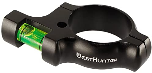 WestHunter Optik 30 mm / 25.4 mm Zielfernrohr Wasserwaage Bubble Level, für Präzisionsschießen, Wettkampf und Jagd | 1PCS