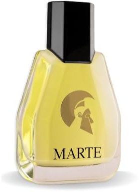 Eau de Toilette Uomo Marte, Profumo Legnoso con Bergamotto, Fragranza Speziata Estiva, 100 ml