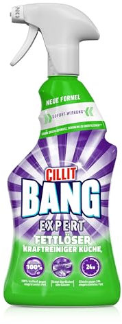 CILLIT BANG Expert Kraftreiniger Universal Fettlöser – Entfernt eingebranntes Fett – 1 x 750 ml