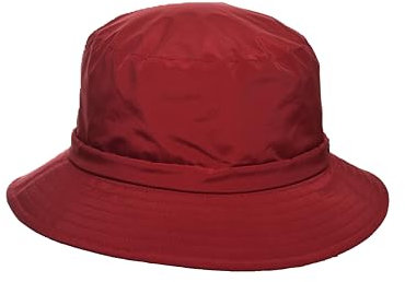 Balke Regenhut verstellbar Uni Farbe rot, Größe M