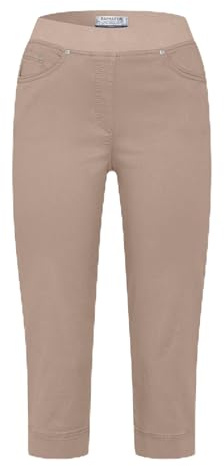 Raphaela by Brax Pamina Capri Light Coloured Denim Capri, 57 Arena, 29W / 32L