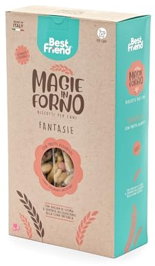 Best Friend - Biscotti Per Cani Magie in Forno. Snack per Cani Naturali, Altamente Digeribili e Senza Coloranti Artificiali | Frutti Assortiti, 1 kg