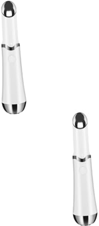 SHERCHPRY 2pcs Electric Eye Massage Device for Aging and Wrinkle Reduction Eye Care Tool for Home Use