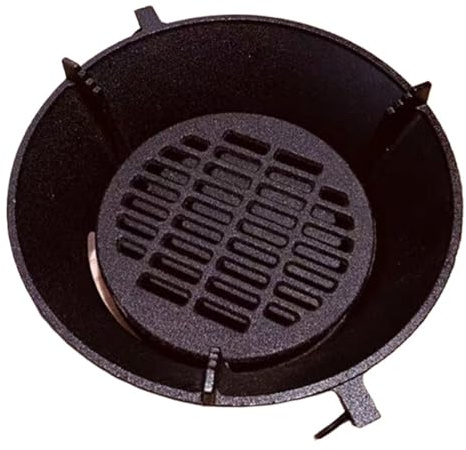 Braciere, Braciere in ghisa Stufa a carbone, fornace da campeggio, braciere, riscaldamento, griglia giardino, cottura del tè, for uso domestico per patio, cortile
