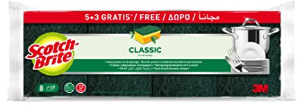 Scotch-Brite ESTROPAJO SALV.UÑAS 5+3=8 UD