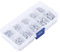 500 Piezas M2 Cabeza Plana Remaches de Aluminio 3 Mm-18 Mm Longitud Cabeza Plana Remache Sólido