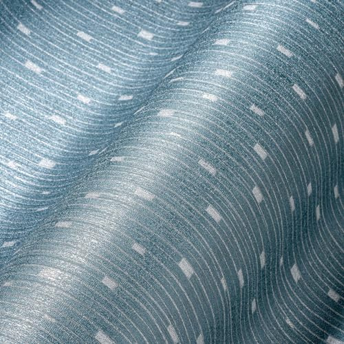 A.S. Création Tapete Streifen Modern Blau Silber THE BOS 388222 Vliestapete Streifentapete 10,05 m x 0,53 m Made in Germany
