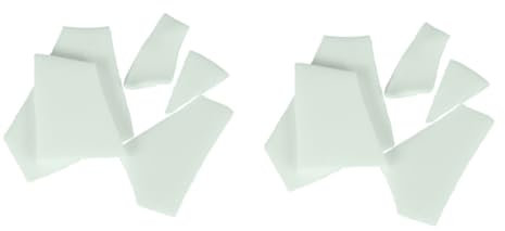 STOBOK 4 Stück Kerzenwachs Wachsschmelzformen Duftkerze Kerzenherstellung soya wax soy wax hochzeitskerze Kerzenfarbe Wachsfarbe selber machen fest Pigment Wesen Farbstoff Soja-Wachs Weiß