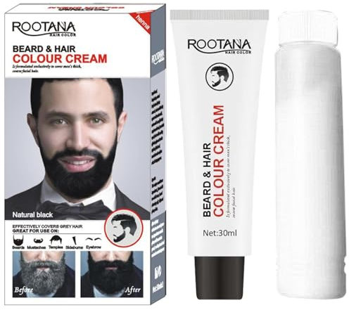 Tinte Para Barba Para Hombres,120 Ml De Tinte Para Barba Para Hombres Chicos Champú Para Barba Con Oscurecimiento Natural Champú Para Barba Champú Para Ennegrecimiento De Barba Champú Para Colorear