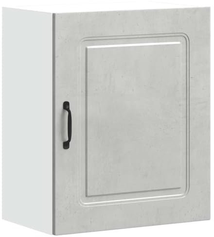 vidaXL Küchen-Hängeschrank Kalmar Betongrau Holzwerkstoff